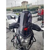 Aras Moto Honda Cbf 150 Ön Sıperlık Camı On Cam Uzun Tur Cami (Koyu Siyah)