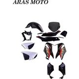 Aras Moto Honda Cbf 150 Siyah Grenaj Seti - Kaporta Seti-