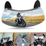 Aras Moto Motosiklet 180 Derece Geniş Açılı Dışbükey Görüş Aynası,Ön Cam Dikiz Aynası -