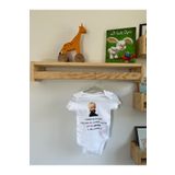 ARASBASKIEVİ ORGANİK %100 PAMUKLU CANIM MI SIKILDI DAYIMI ARAYIN Bebek Body Beyaz Badi Çıtçıtlı Zıbın