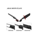 ARASMOTO Motosiklet Kanat Ayna ( Yarasa Ayna ) Uyumlu Modeller Ilan Detayında-arasmto
