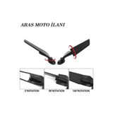 ARASMOTO Motosiklet Kanat Dikiz Ayna Cfmoto Sr 250 Pulsar Rs 200 Uyumlu _supermto