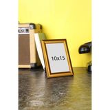 Araste 10CM x 15CM 6 Adet Resim, Fotoğraf, Çerçevesi Ayarlanabilir Ayaklı - Gold - 10x15