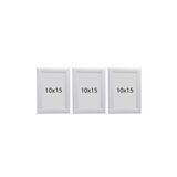Araste 10x15 Ayaklı 3 Adet Beyaz Resim Fotoğraf Çerçevesi