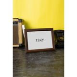 Araste 15CM x 21 cm 5 Adet Resim, Fotoğraf, Çerçevesi Ayarlanabilir Ayaklı - Kahverengi - 15x21