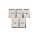 Araste 15x21 Ayaklı 5 Adet Resim Fotoğraf Çerçevesi