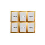 Araste 15x21 Ayaklı 6 Adet Resim Fotoğraf Çerçevesi