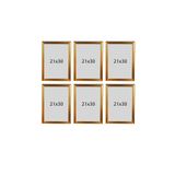 Araste 21x30 (A4) 6 Adet Çerçeve ( A Kalite) Pvc Li Model
