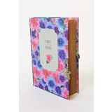 Araste FLOWERY JOURNAL, KİLİTLİ Hatıra Defteri, Günlük, Ajanda