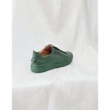 Arat Sneakers Deri Bayan Ayakkabısı - 1X2-Yeşil