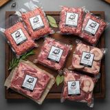 Araz Et 10 kg Kuzu Eti Bereket Paketi - Kıyma, Kuşbaşı, Külbastı ve Haşlamalık | 500G Paket - 1 Adet
