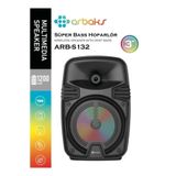 Arbaks ARBS132 17 cm Siyah Super Bass Bluetooth Hoparlör