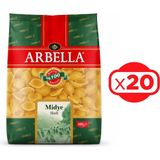 Arbella Midye 500 gr x 20 Adet Makarna