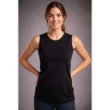 Arben Boutique Flamlı Kumaş Sıfır Kolsuz Atlet Basic Spor Üst, Günlük ve Fitness Kullanımına Uygun - Siyah