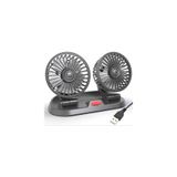 ARBIX F410 Usb Çift Başlıklı Araç Fanı Oto Fan Vantilatör !0w Ve Araç Numaratörü