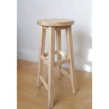 Arbre Ahşap Ahşap Tabure 70 cm Yükseklik - Renk Seçenekli - Atlantik Çam