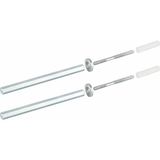 Arc Gizli Raf Tutucu 10 cm Kaliteli Krom Kaplama Dayanıklı Malzeme ile Pratik Montaj