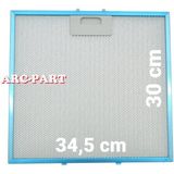 ARC-PART 34,5X30 cm Aspiratör Davlumbaz Alüminyum Filtre