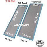 ARC-PART Altus Aspiratör AL38 Alüminyum Filtre 16,6X51,5 / 18,6X51,5 2'li Set Tel Fltre