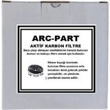 ARC-PART D064-SA SİLENTART FERRE UYUMLU KARBON FİLTRE 1 TAKIM (2 ADET)