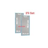 ARC-PART Esty 1150 W6 Aspiratör Alüminyum Filtre 9002 - 2'li Set - ( 20,5X48,3 cm / 20,5X48,3 cm )