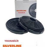 ARC-PART Esty 3447 Davlumbaz Yıkanabilir Karbon Filtre - 1 Takım (2 Adet)