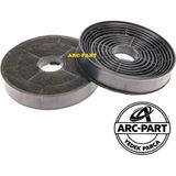 ARC-PART Ferre D087 Karbon Filtre Bacasız Kullanım Için - 1 Takım (2 Adet)