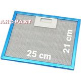 ARC-PART Silverline 1171 Astec Eco Aspiratör/davlumbaz Alüminyum Filtre - 1 Adet - 25X21 cm