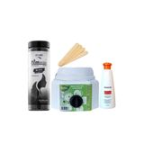 Arcade Filmwax Boncuklu Sır El Ağda 400 Gr, Siyah, Isıtıcılı Set