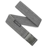 Arcade Orijinal Unisex Macera Kemeri, Elastik Dokuma, Metal Olmayan Seyahat Dostu Toka, Hemingway - Siyah/Gri, Tek Beden