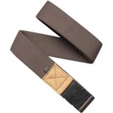 Arcade Orijinal Unisex Macera Kemeri, Elastik Dokuma, Metal Olmayan Seyahat Dostu Toka, Ridge - Med Kahverengi/Sarmaşık Yeşili, Tek Beden