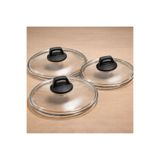 arcaK2 18 cm 22 cm 26 cm Tencere Cam Kapağı Ekonomik 3 lü set