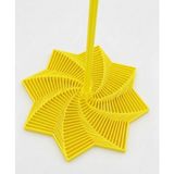 Arcanium Geometrik Spiral Yıldız - Eğitici Stem Oyuncak & Montessori Uyumlu Görsel Algı Geliştirici Matematik Materyali - Sarı