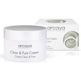 Arcaya Clear&Pure Cream Yağlı Ciltler Için Nemlendirici Krem 100Ml.