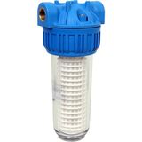 Arçe Aquafer Yıkanabilir Su Arıtma Pislik Tutucu Filtre(1 Inç Girişli) - Mavi - MAVİ