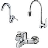 Arçe Banyo Mutfak Lavabo Seti