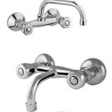 Arçe Klasik Çevirmeli Mutfak ve Sabit Lavabo Bataryası