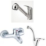 Arçe Mix Spiralli Mutfak + Kuğu Lavabo ve Banyo Bataryası