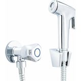 ARÇE Spiralli Taharet Musluğu Taharetmatik Tabancalı Krom E8816