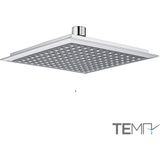 ARÇE Tema Banyo Quadro Kare Tepe Duş Başlığı Krom Duş Sistemi E7901