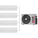 Arçelik 1+4 Multi Sistem Klima / 36100 Md Pro Dış Ünite ( 3 Adet 12 Btu Beyaz + 18 Btu Beyaz Iç Üniteler)