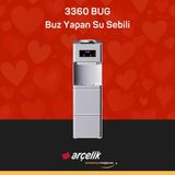 Arçelik 3360 BUG Buz Yapan Su Sebili