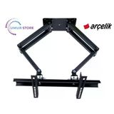 Arçelik 6 Serisi A40 D 695 B/ 40" Fhd Smart Android 32”- 55” İnç / 82-140 Ekran Lcd Led Tv Çift Kollu Hareketli Duvar Askı Aparatı