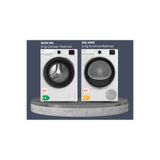 Arçelik 8100 MX Çamaşır Makinesi + 801 KMX Çamaşır Kurutma Makinesi