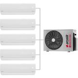 Arçelik A++ 9000 BTU + 9000 BTU + 9000 BTU + 9000 BTU + 9000 BTU İç Ünite (1 adet Dış Ünite = 5 adet İç Ünite) 30000 BTU 1+5 Multi Inverter Klima