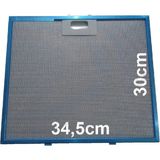 Arçelik Ade 606 D Filtre Davlumbaz Aspiratör Filtresi 9197061918 Alüminyum 34,5x30 cm