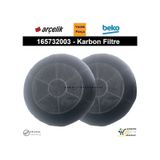 Arçelik ADE 607 2S Davlumbaz Karbon Filtre