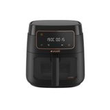 Arçelik Airfryer Yağsız Fritöz, 7.6 lt 1750 W Cam Sepet, 9 Otomatik Program Led Ekran, Siyah