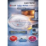 Arçelik Beko Altus 24,5 cm Cam Tepsi Mikrodalga Fırın için Özel Tasarım Yedek Parça 9178005222