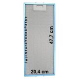 Arçelik Beko Altus Ankastre Davlumbaz Sürgülü Aspiratör Alüminyum Metal Tel Kaset Yağ Filtre 20,4cm x 47,7cm 204mm 477mm